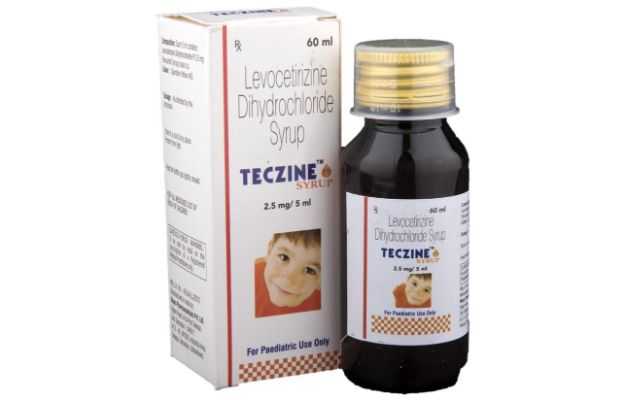 Teczine Dry Syrup 60ml