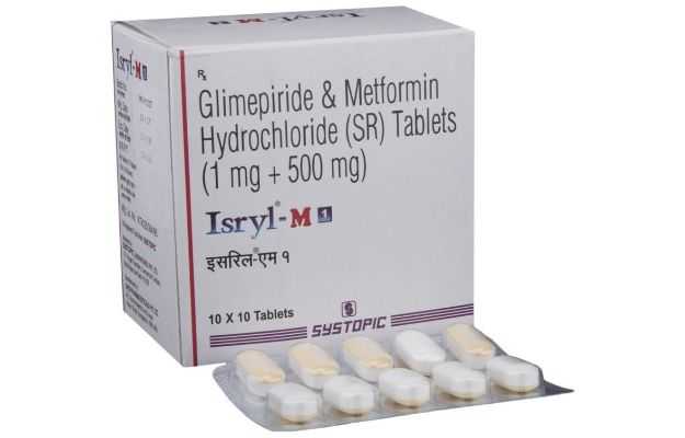 Isryl M 1 Tablet SR (10)