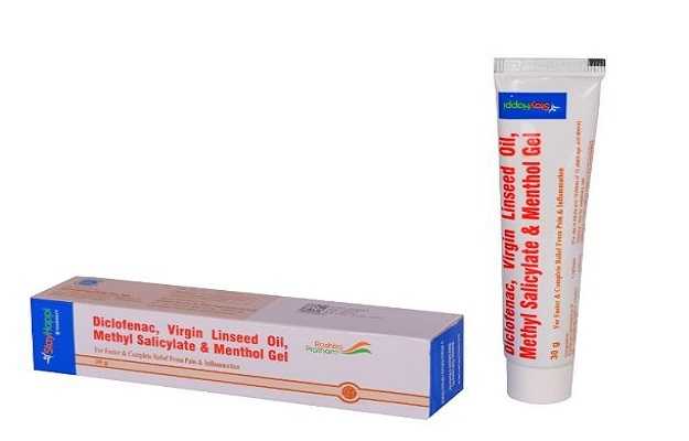 StayHappi Diclofenac + Virgin Linseed Oil + Menthol + Methyl Salicylate Cream