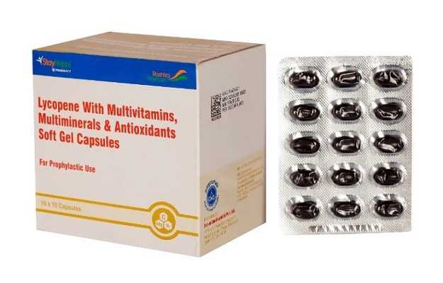 Stay Happi Lycopene With Multivitamin, Multimineral And Antioxidants Soft Capsule