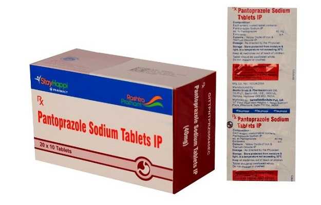 StayHappi Pantoprazole 40 Mg Tablet