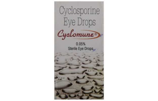 Cyclomune 0.05 % Eye Drop: Uses, Price, Dosage, Side Effects ...