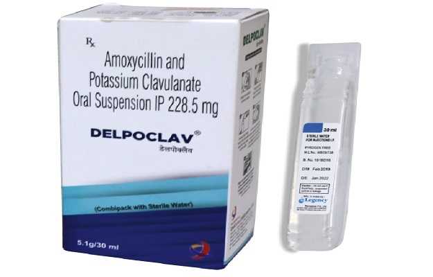 Delpoclav 228.5 Oral Suspension