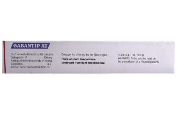 Gabantip At 300 Tablet Uses Price Dosage Side Effects Substitute Buy Online