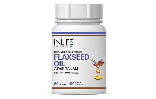 Inlife Flaxseed Oil Capsule 1000 mg