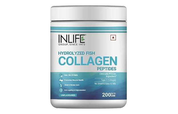 Inlife Hydrolyzed Fish Collagen Peptides Powder (Unflavored)