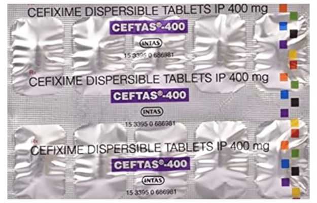 Ceftas 400 Tablet DT