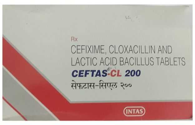 Ceftas CL 200 Tablet