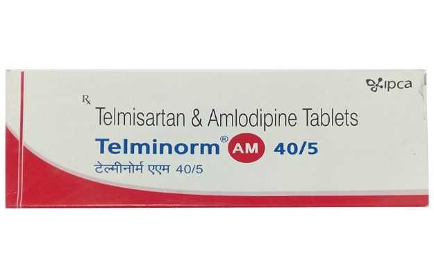 Telminorm AM 40 Mg Tablet