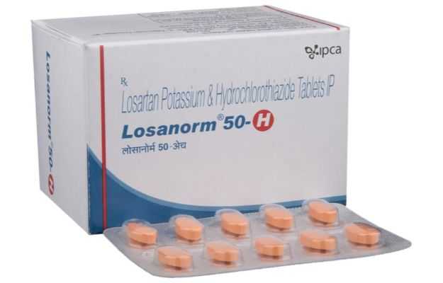 Losanorm H 50 Mg/12.5 Mg Tablet