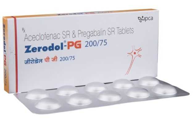 Zerodol PG 200/75 Tablet SR