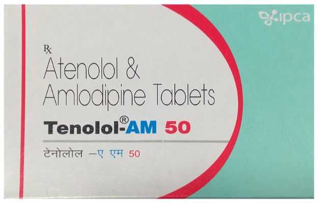 Tenolol AM 50 Mg Tablet