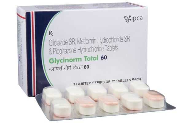 Glycinorm Total 60 Mg/15 Mg/500 Mg Tablet SR