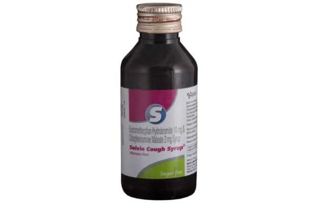 Solvin Cough Syrup Sugar Free