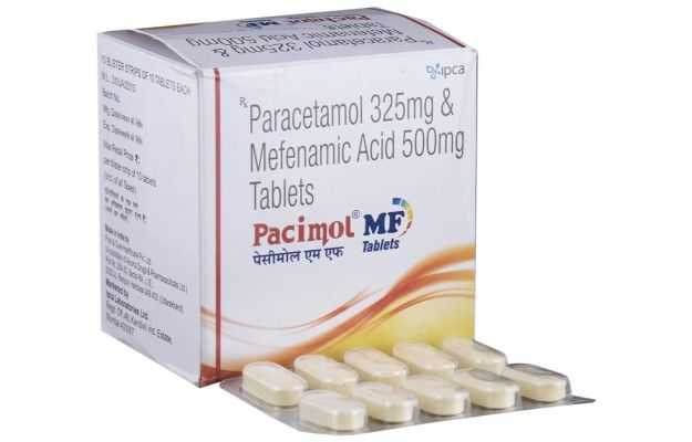 Pacimol Mf Tablet Uses Price Dosage Side Effects Substitute Buy Online