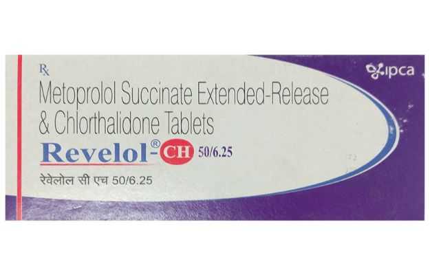 Revelol CH 50/6.25 Tablet ER