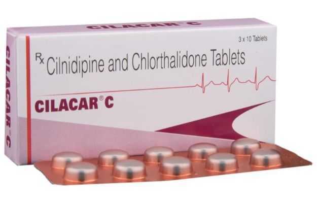 Cilacar C 10/12.5 Tablet