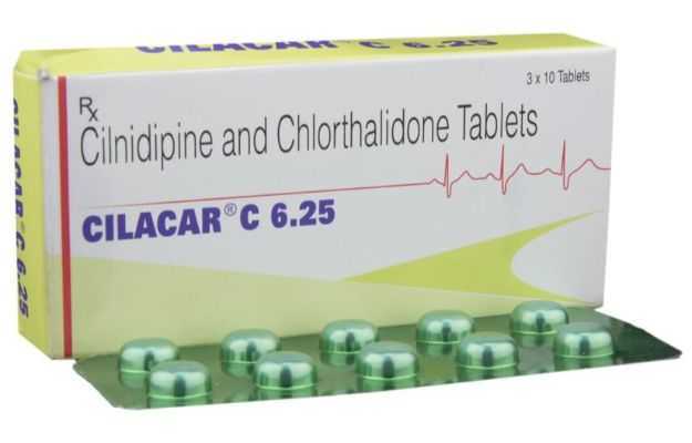 Cilacar C 10/6.25 Tablet