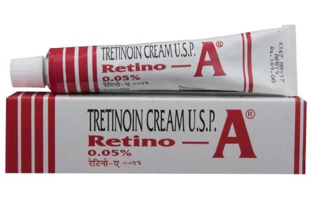 Retino A 0.05 Cream: Uses, Price, Dosage, Side Effects, Substitute, Buy  Online