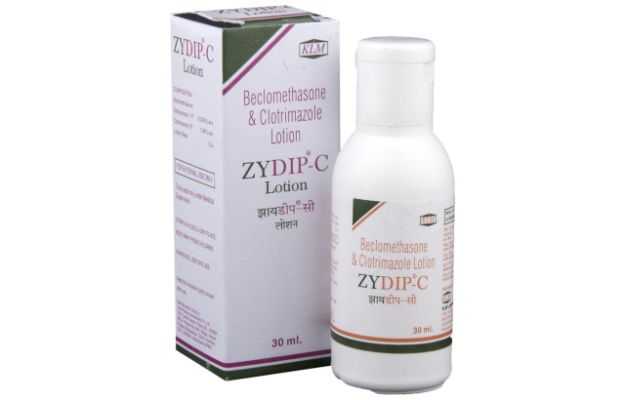 Zydip C Lotion: Uses, Price, Dosage, Side Effects, Substitute, Buy Online