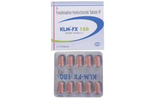 KLM FX 180 Mg Tablet
