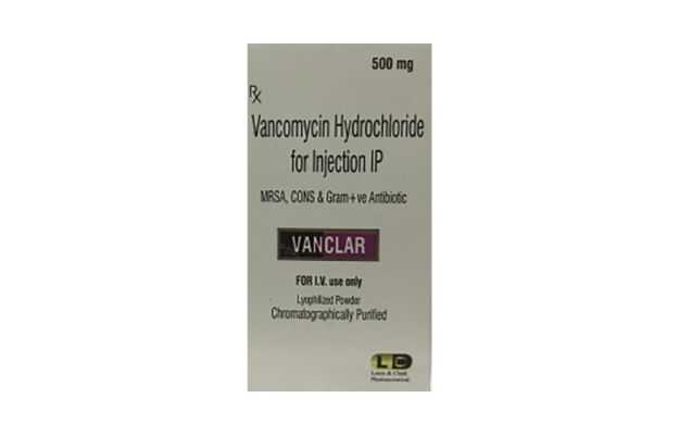 Vanclar Injection 1Gm