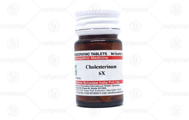 Schwabe Cholesterinum Trituration Tablet 6 X