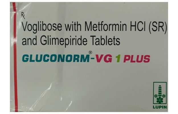 Gluconorm VG 1 Plus Tablet SR (10)