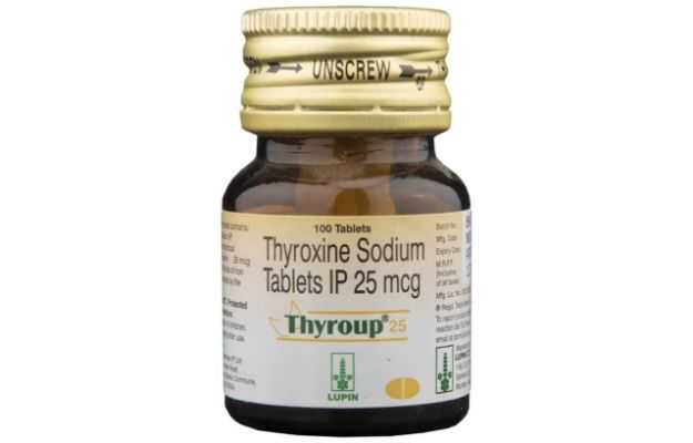 Thyroup 25 Tablet (100)