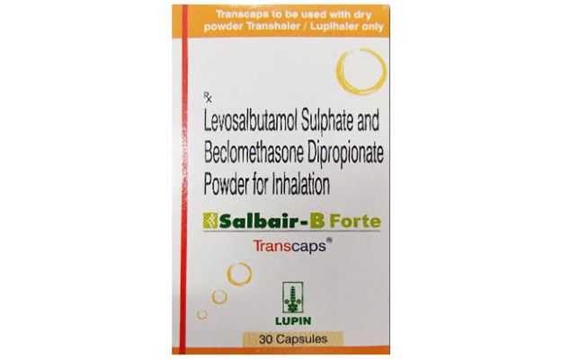 Salbair B Forte 200/200 Transcaps