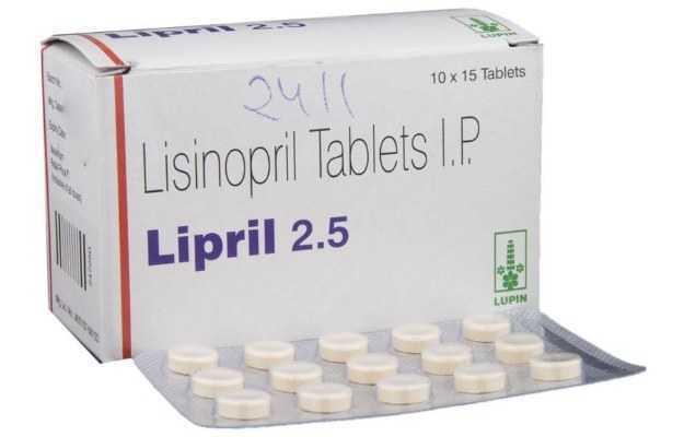 Lipril 2.5 Tablet (10)