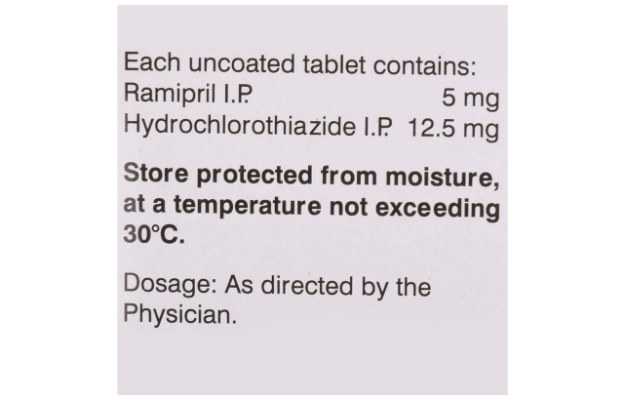 Ramistar H 5 Tablet (15)