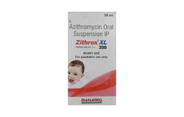 Zithrox XL 200 Dry Syrup 30ml