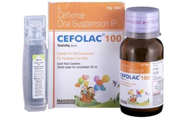 Cefolac 100 Oral Suspension