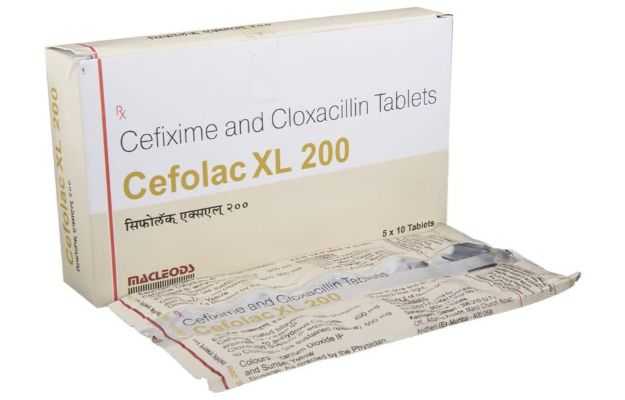 Cefolac XL 200 Tablet