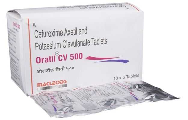 Oratil CV 500 Tablet (6)