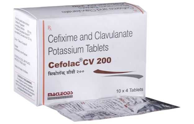 Cefolac CV 200 Tablet