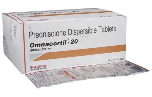 Omnacortil 20 Tablet DT