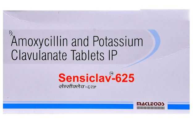 Sensiclav 625 Tablet (10)