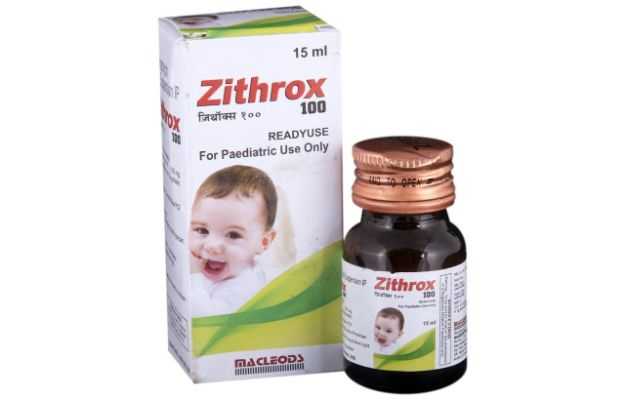 Zithrox 100 Suspension 15ml