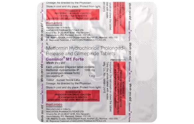 Geminor M 1 Forte Tablet PR (15)