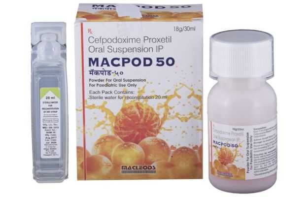 Macpod 50 Oral Suspension