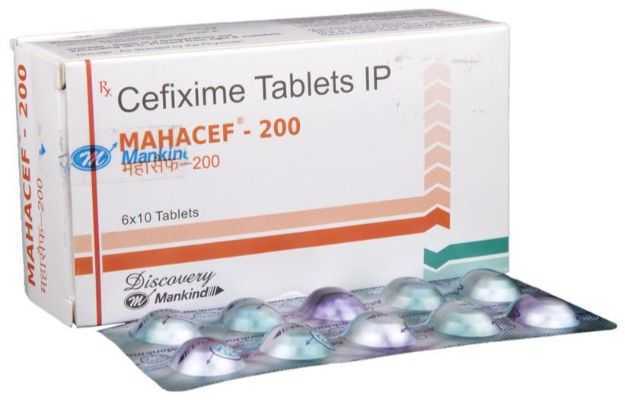 Mahacef 200 Mg Tablet