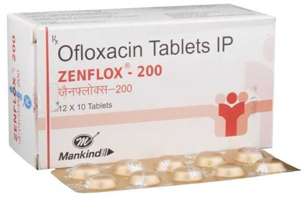 Zenflox 200 Mg Tablet