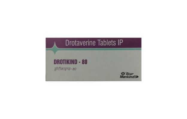Drotikind 80 Mg Tablet