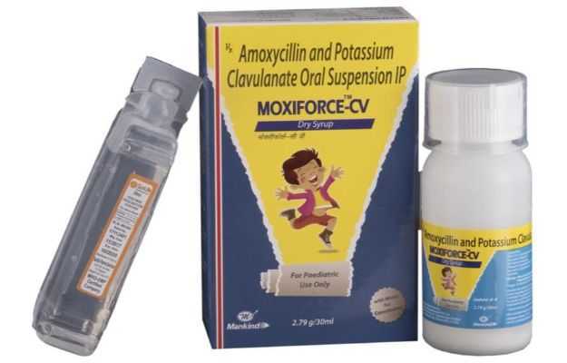 Moxiforce CV Dry Syrup 30ml