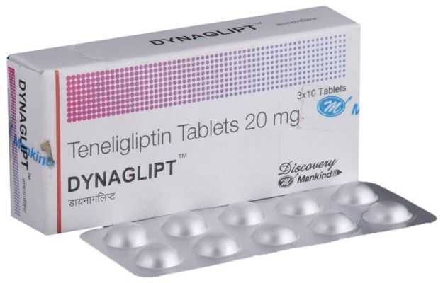 Dynaglipt 20 Mg Tablet