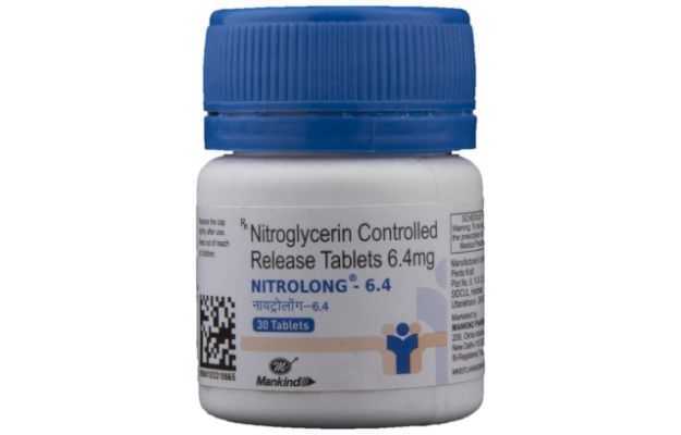 Nitrolong 6.4 Mg Tablet (30)