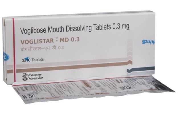 Voglistar MD 0.3 Tablet (10)