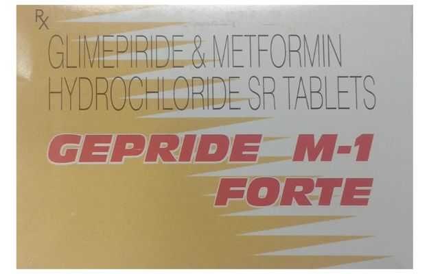 Gepride M 1 Forte Tablet SR